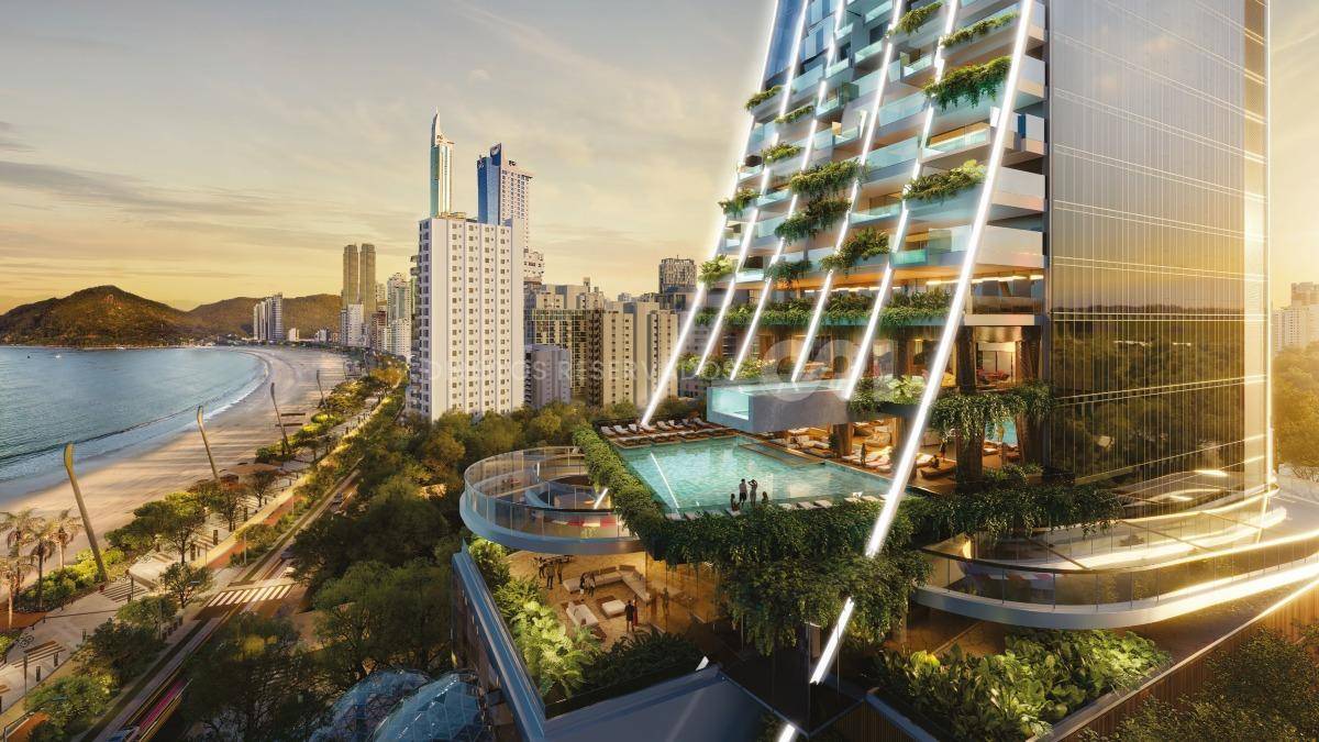 Mansão suspensa no Senna Tower com 563m² na Barra Sul de Balneário Camboriú 