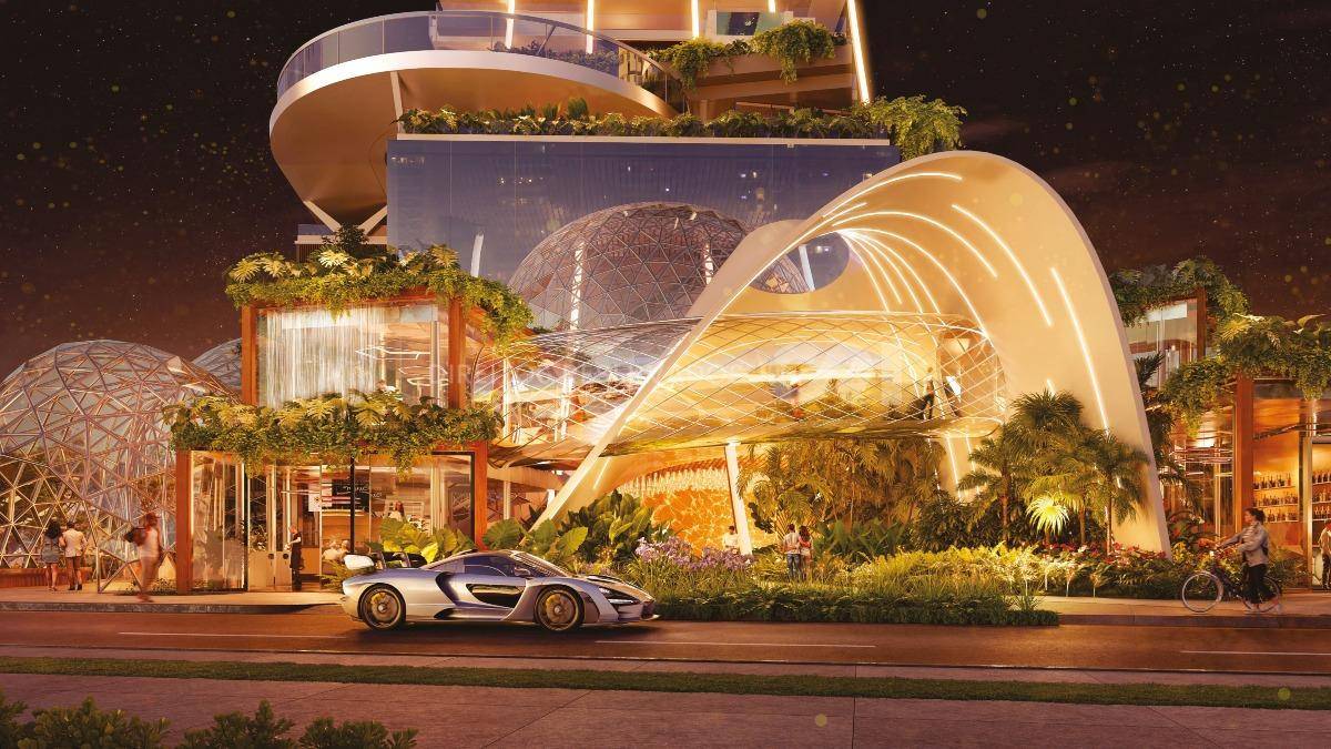 Mansão suspensa no Senna Tower com 563m² na Barra Sul de Balneário Camboriú 