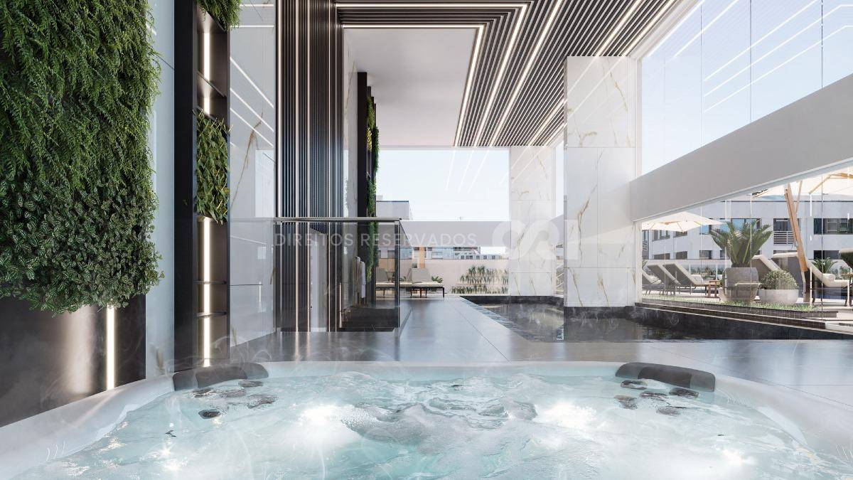 Apartamento com 3 suítes no edifício Grand Mistral na Meia Praia em Itapema