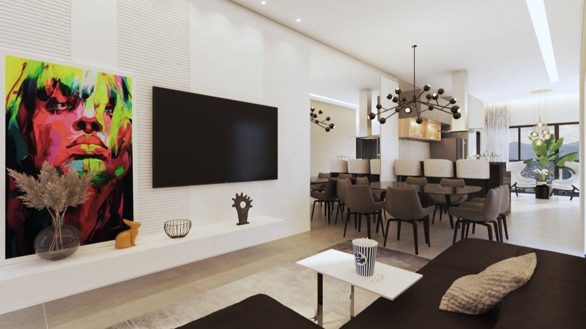 Apartamento com 3 suítes no Freeport Residence em Balneário Perequê, Porto Belo