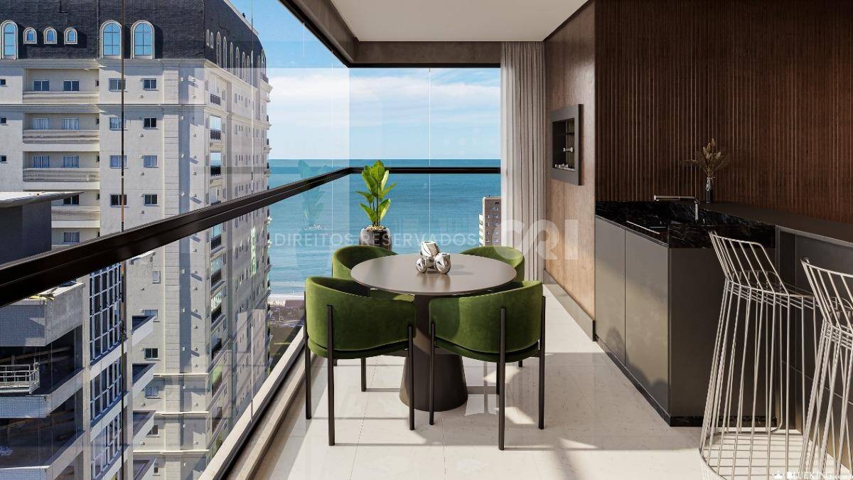 Apartamento com 4 suítes no Edifício Imperia Del Mare na Meia Praia em Itapema