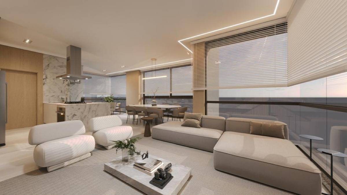 Apartamento na planta com 4 suítes no Edifício Serenity no Centro em Balneário Camboriú