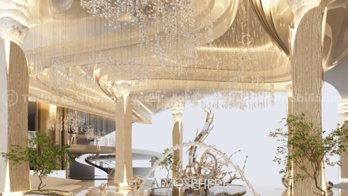 Apartamento na planta com 4 suítes no Edifício Atmosphere na Praia Brava em Itajaí