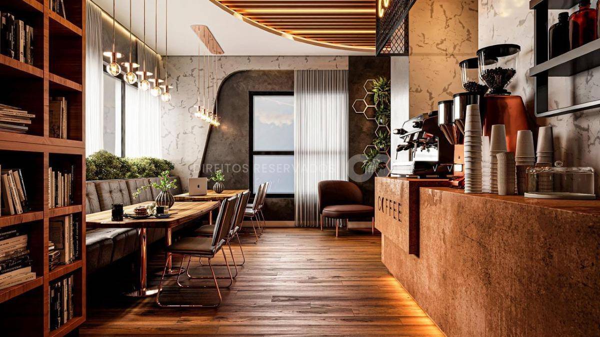Flat com 1 suíte no Firenze Tower em Balneário Perequê, Porto Belo