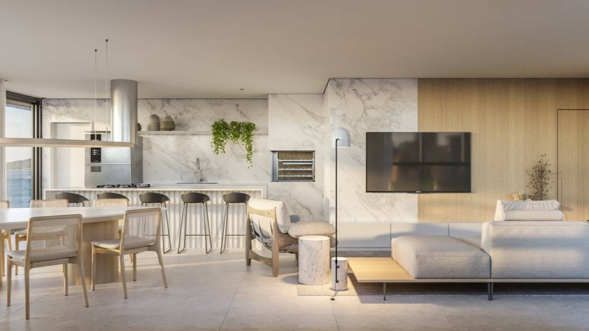 Apartamento frente mar com 3 suítes no Edifício Sense na Praia Brava em Itajaí