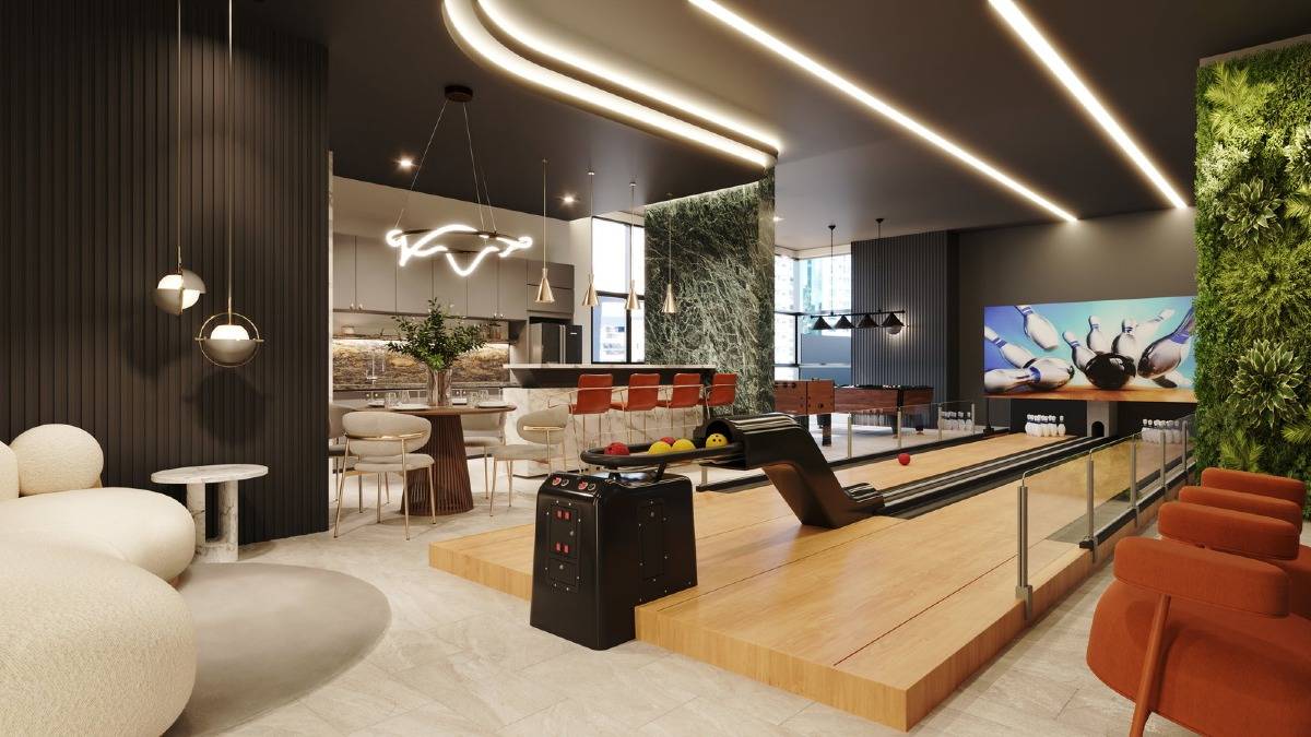 Apartamento com 2 Dormitórios no Edifício Vogue Exclusive em Balneário Perequê, Porto Belo