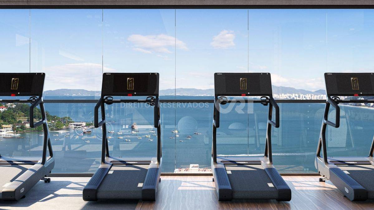 Apartamento com 4 suítes no Number One Tower Frente Mar no Centro em Itapema