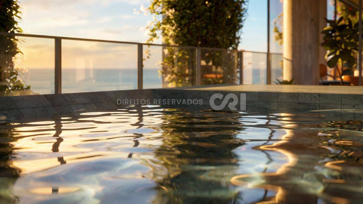 Apartamento com 4 suítes no Edifício Vitreo 271 na Meia Praia em Itapema