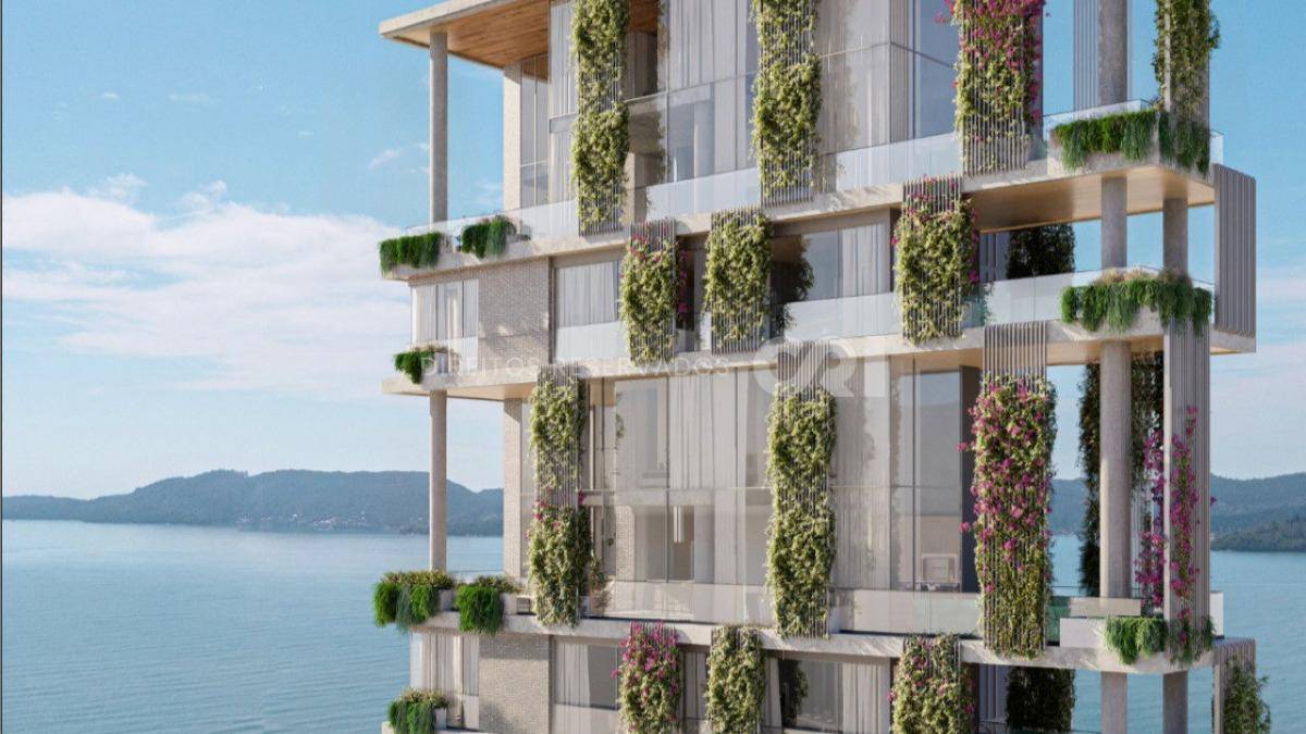 Apartamento com 4 suítes no Edifício Vitreo 271 na Meia Praia em Itapema