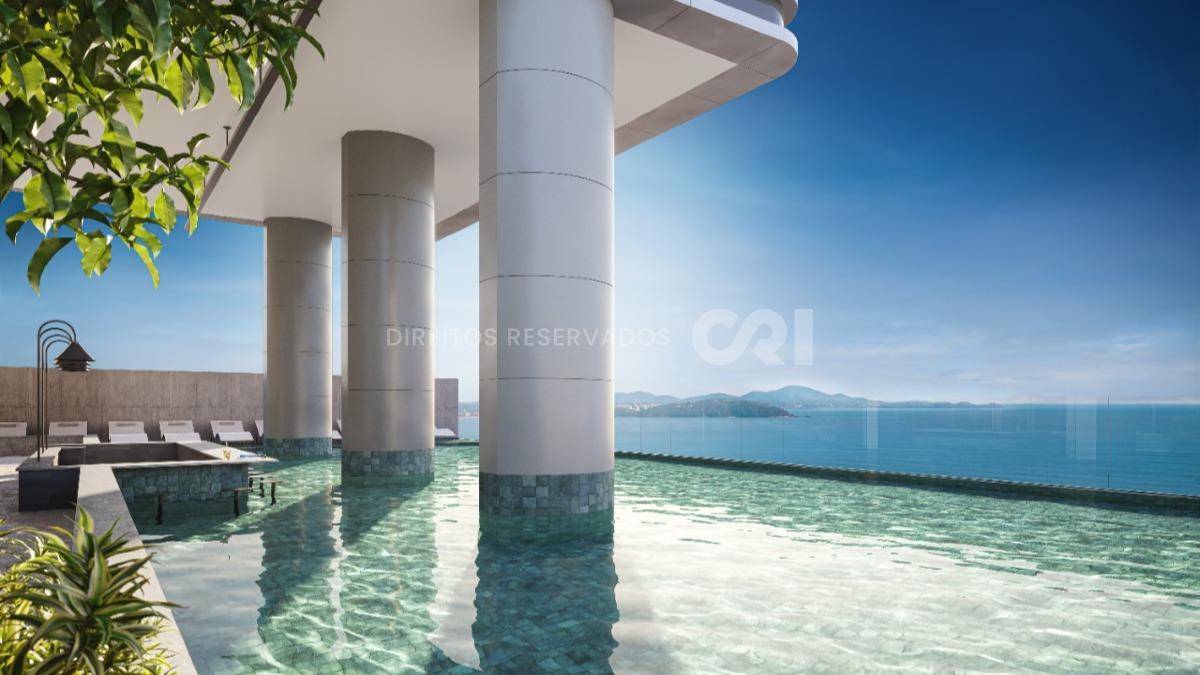 Apartamento com 4 suítes no Edifício The Edge Tower em Balneário Perequê, Porto Belo