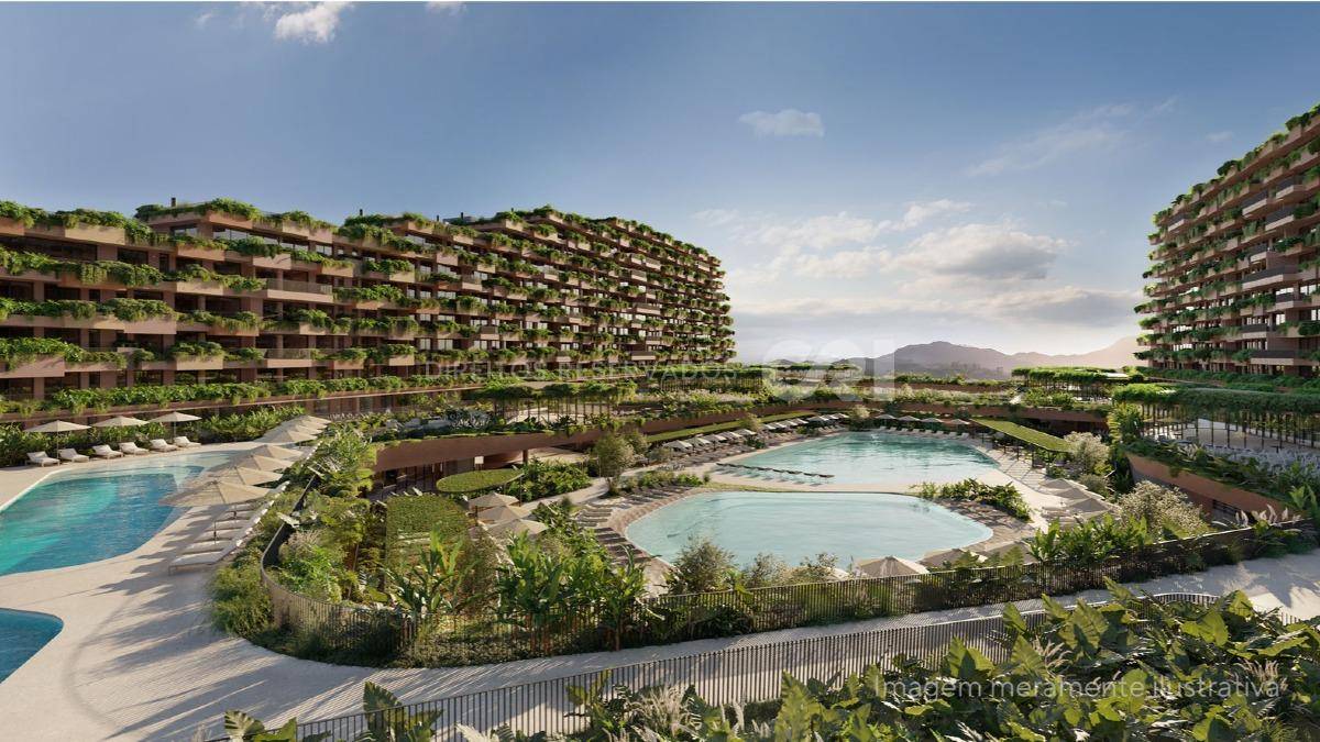 Apartamento de 2 suítes no Terra All Resort no Sertão Santa Luzia em Porto Belo