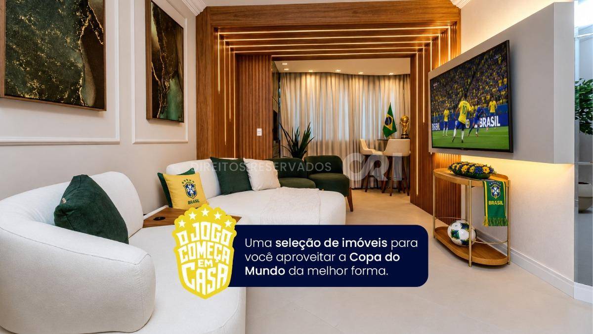 COPA: Apartamento com 03 quartos no Edifício Maria Mathilde no Pioneiros em Balneário Camboriú