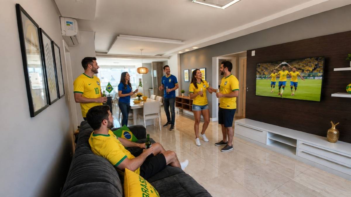 COPA: Apartamento Mobiliado com 3 Suítes no Edifício Solar do Tamarindo no Centro de Balneário Camboriú