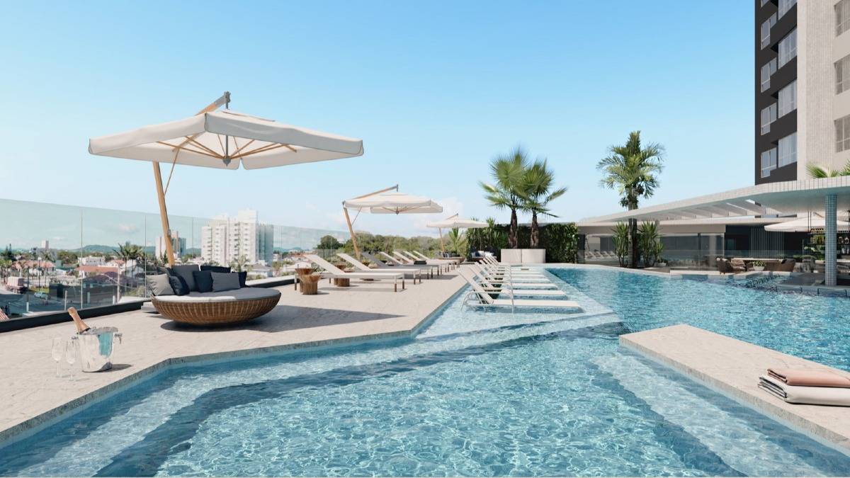 Apartamento com 2 quartos no Atmos Sky no Bairro Vila Operária em Itajaí