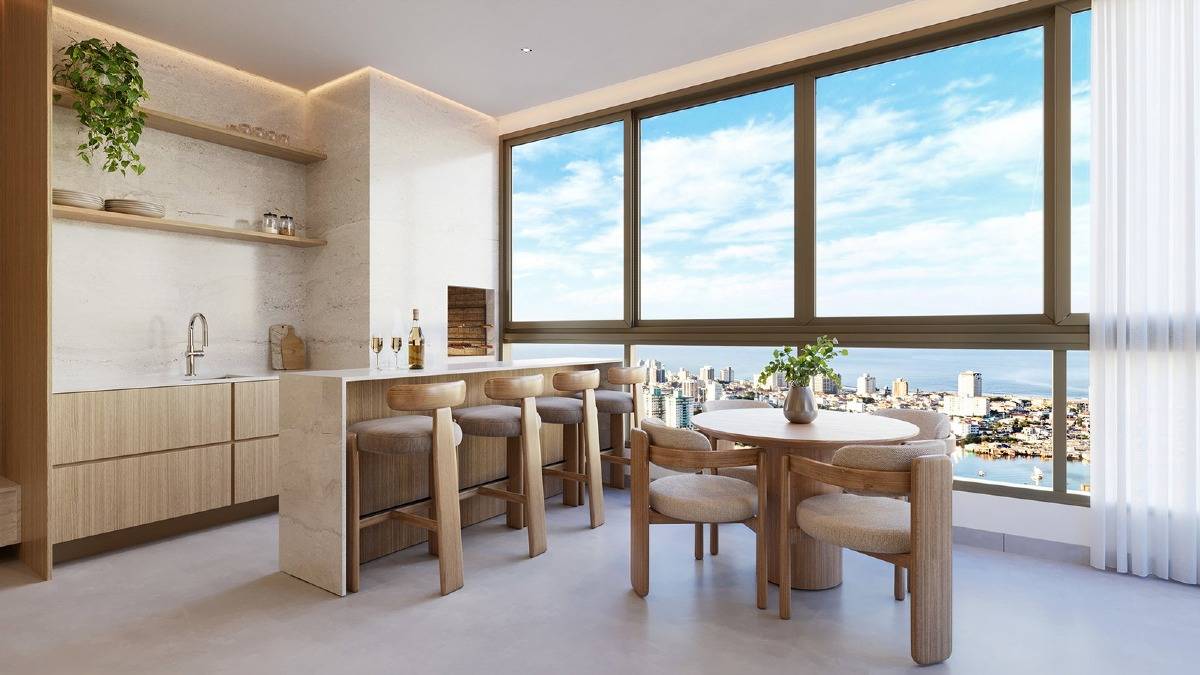 Apartamento com 4 suítes no Altimare Residencial no bairro Fazenda em Itajaí