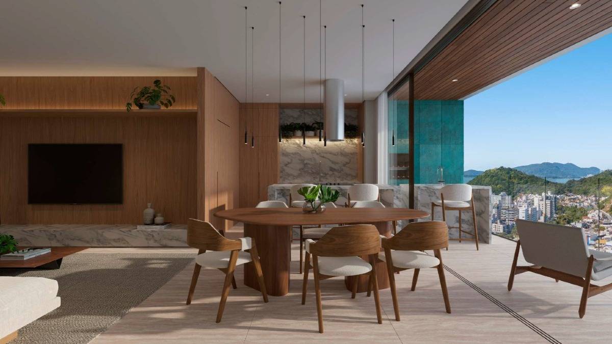 Apartamento com 3 Suítes no Reserva Japandi na Praia Brava em Itajaí