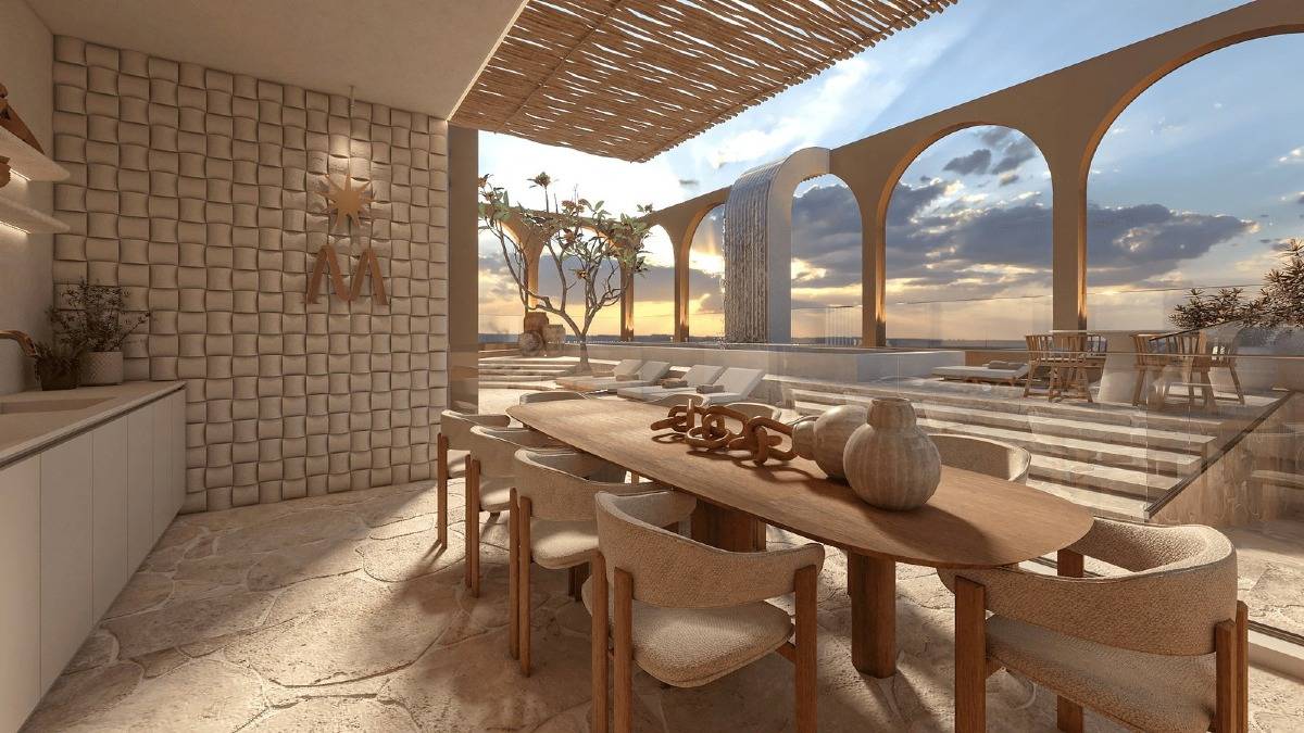 Apartamento na planta com 2 suítes no Edifício Meraki na Praia Brava em Itajaí