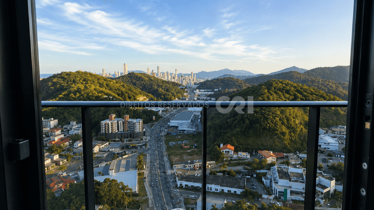 Loft duplex mobiliado com vista mar no Sky Brava na Praia Brava em Itajaí