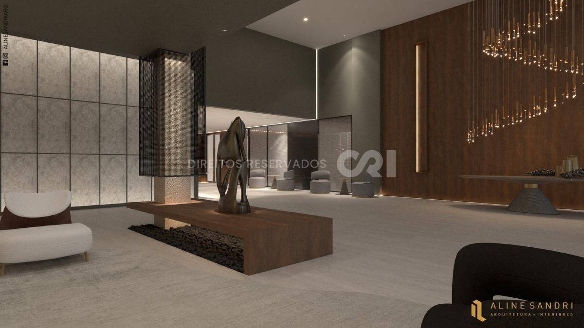 Apartamento com 82m² e 2 Suítes no Edifício Torres da Brava na Praia Brava em Itajaí