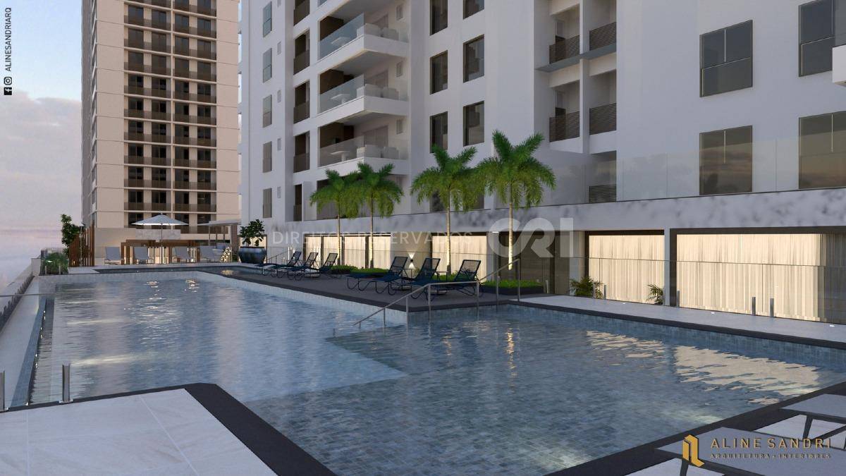 Apartamento com 82m² e 2 Suítes no Edifício Torres da Brava na Praia Brava em Itajaí