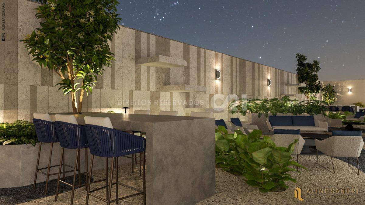 Apartamento com 82m² e 2 Suítes no Edifício Torres da Brava na Praia Brava em Itajaí
