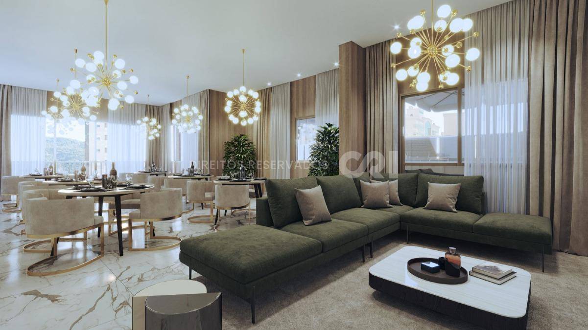 Apartamento com 3 Suítes no Edifício Senses na Meia Praia, Itapema.
