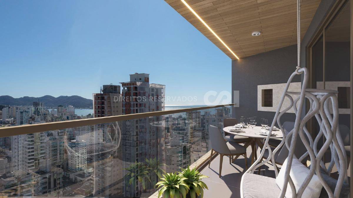 Apartamento com 3 Suítes no Edifício Senses na Meia Praia, Itapema.