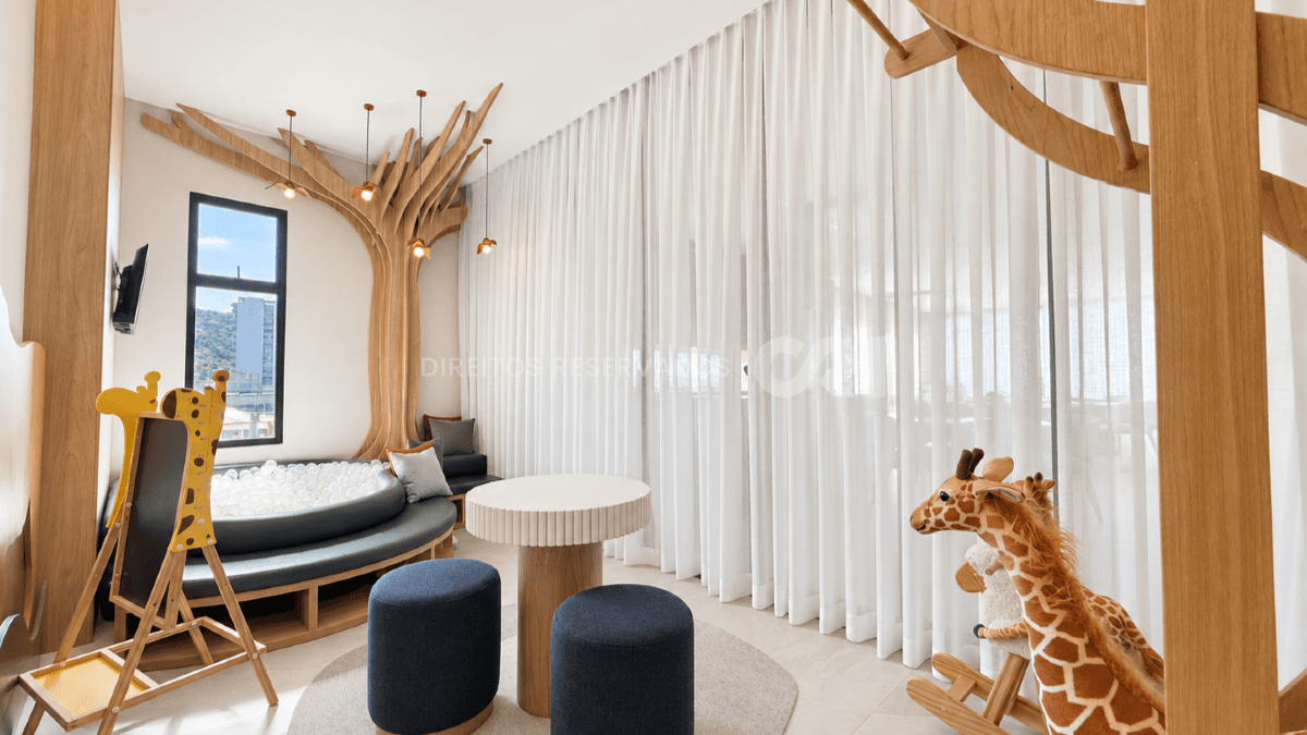 Apartamento Frente Mar Mobiliado com 3 Suítes no La Plage em Cabeçudas, Itajaí