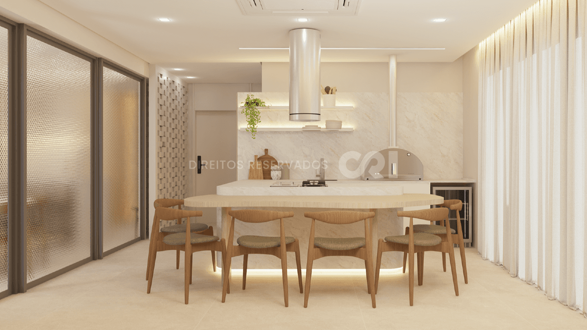 Apartamento com 3 Suítes no Aura Living Home na Praia Brava em Itajaí