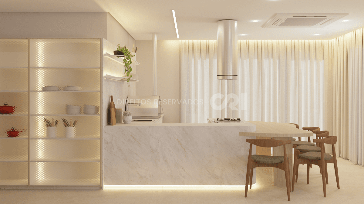 Apartamento com 3 Suítes no Aura Living Home na Praia Brava em Itajaí
