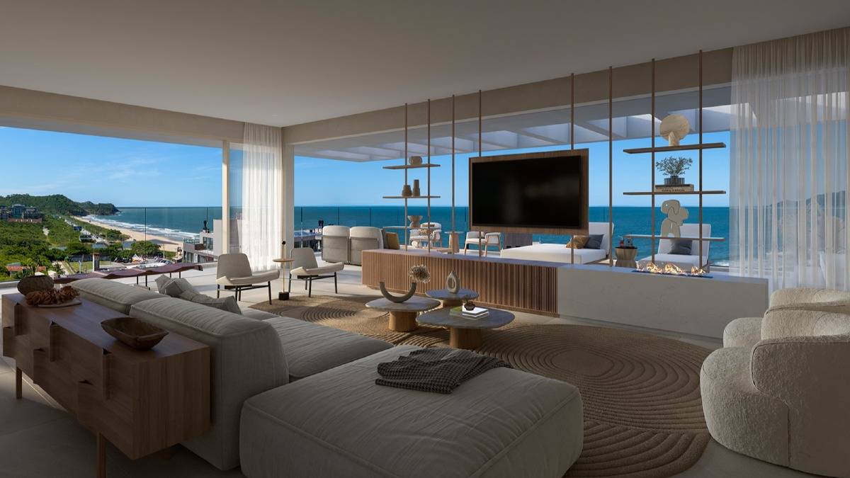 Apartamento com 3 Suítes no Aura Living Home na Praia Brava em Itajaí