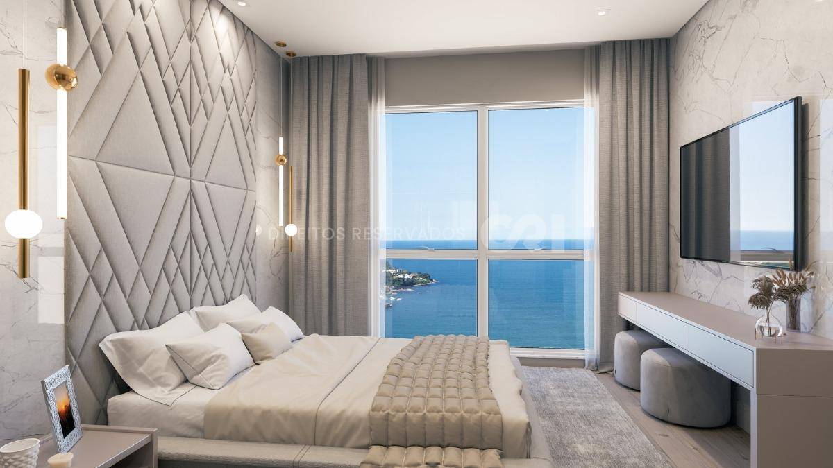 Apartamento com 4 suítes no Al Mare Residence no Centro em Itapema