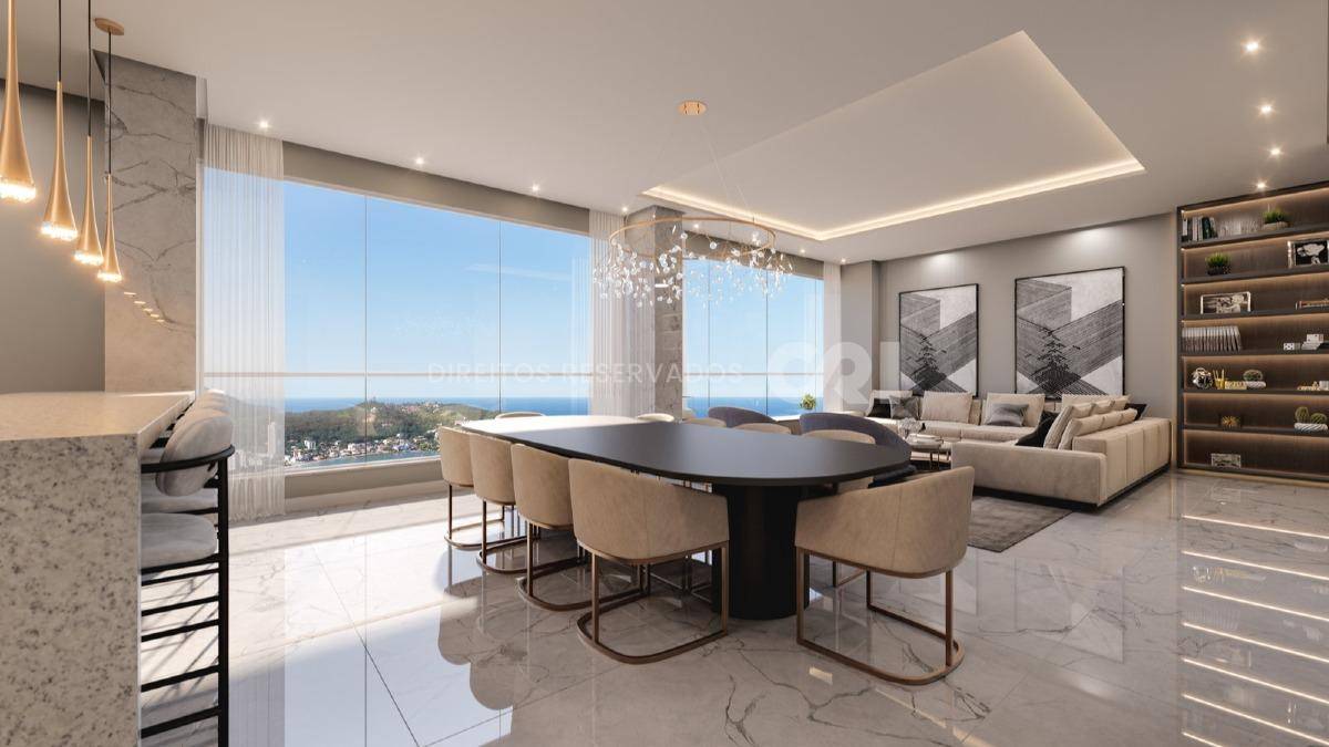 Apartamento com 4 suítes no Al Mare Residence no Centro em Itapema