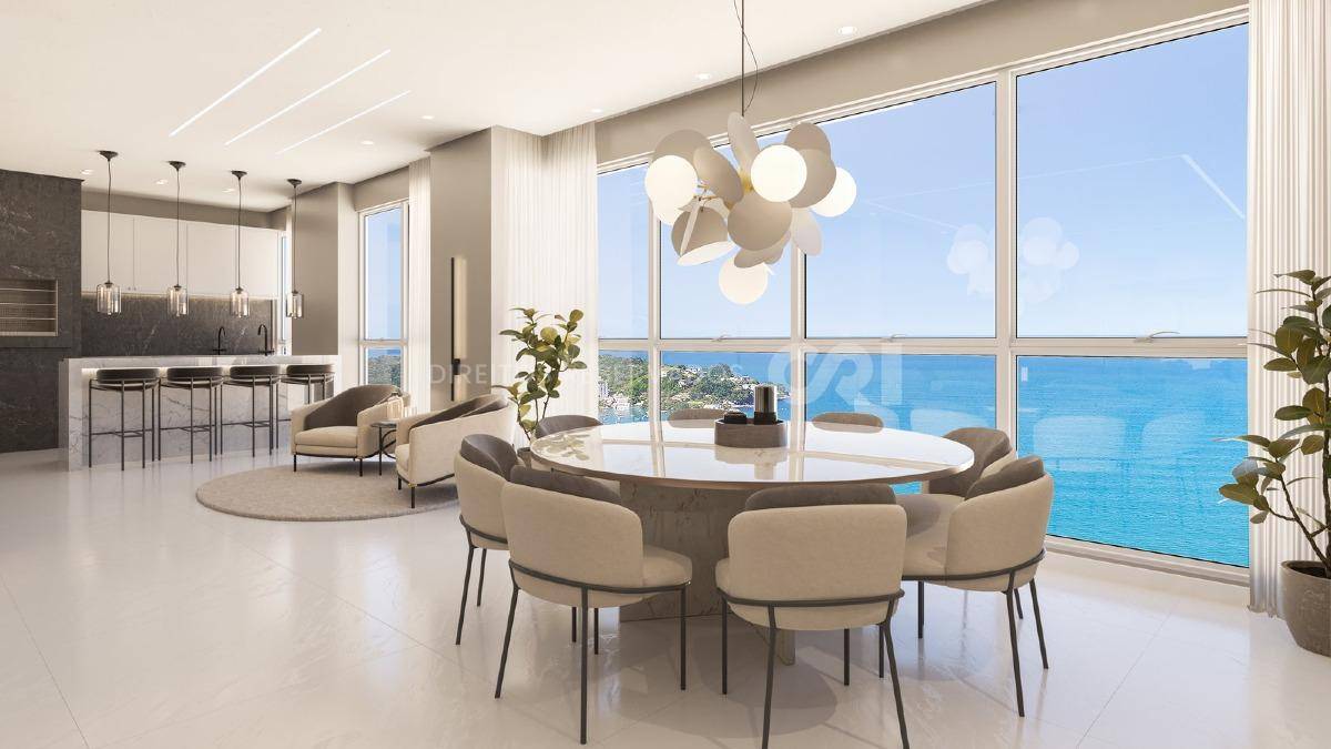 Apartamento com 4 suítes no Al Mare Residence no Centro em Itapema