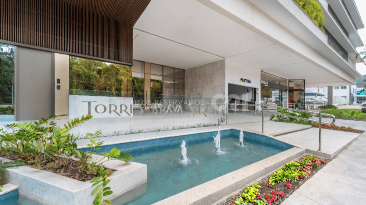 Apartamento com 3 Dormitórios no Torres da Brava na Praia Brava em Itajaí