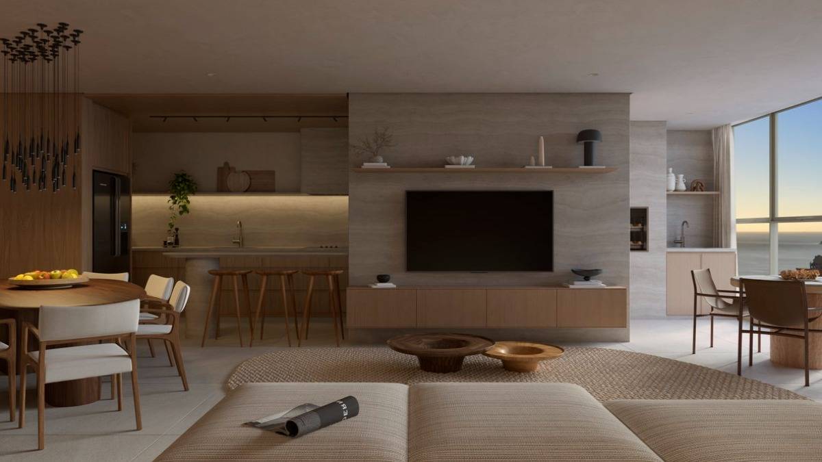 Apartamento com 4 Dormitórios no La Città by Pininfarina no Centro de Balneário Camboriú