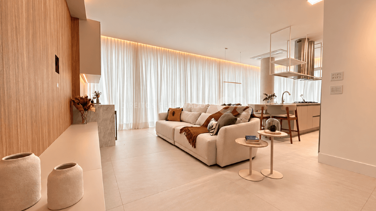 Apartamento Mobiliado com 3 Suítes no Brava Aikon na Praia Brava em Itajaí
