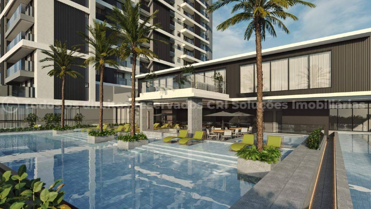 Apartamento com  2 dormitórios, 1 suíte no Edifício Habitah na Praia Brava, Itajaí