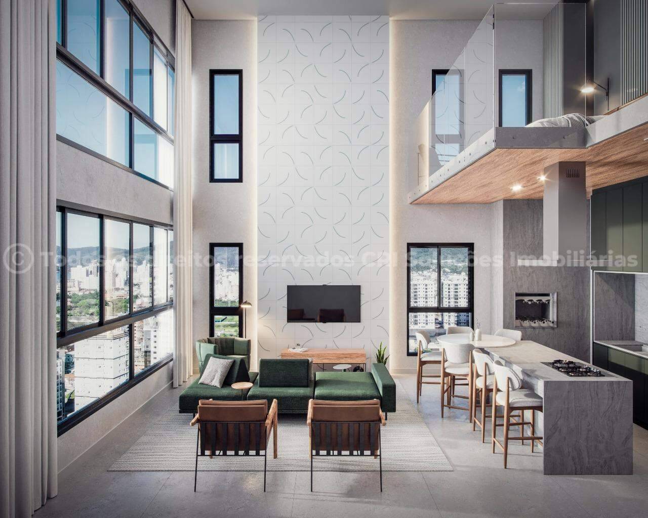 Foto do imóvel Apartamento no Edifício Plural Porto Belo – 100m², design sofisticado e lazer completo