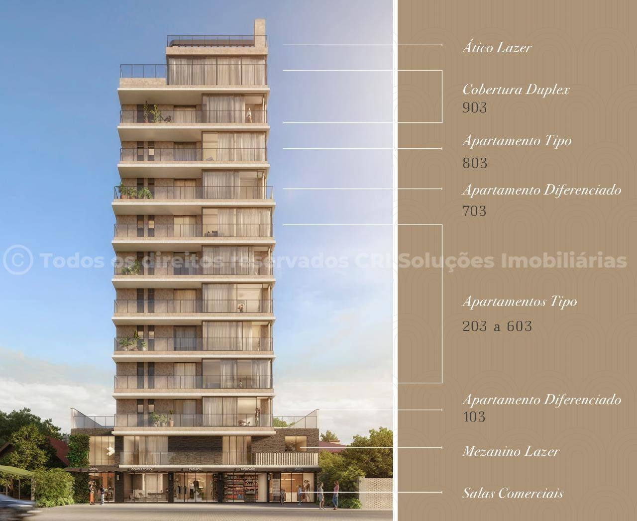 Foto do imóvel Apartamento no Marbella Praia Brava Itajaí com 3 suítes e 163m²