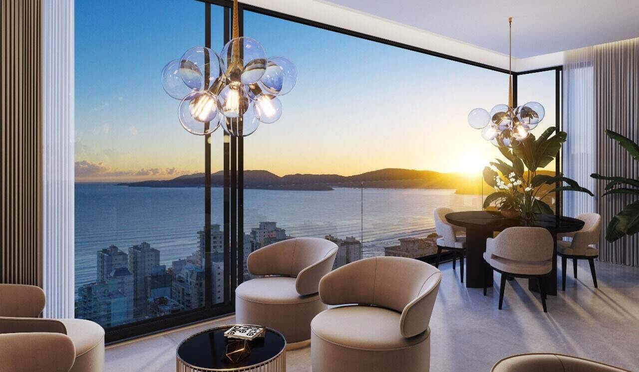 Foto do imóvel Apartamento no Shanghai Tower em Itapema com 203m², 4 Suítes, Vista para o Mar e Lazer Completo