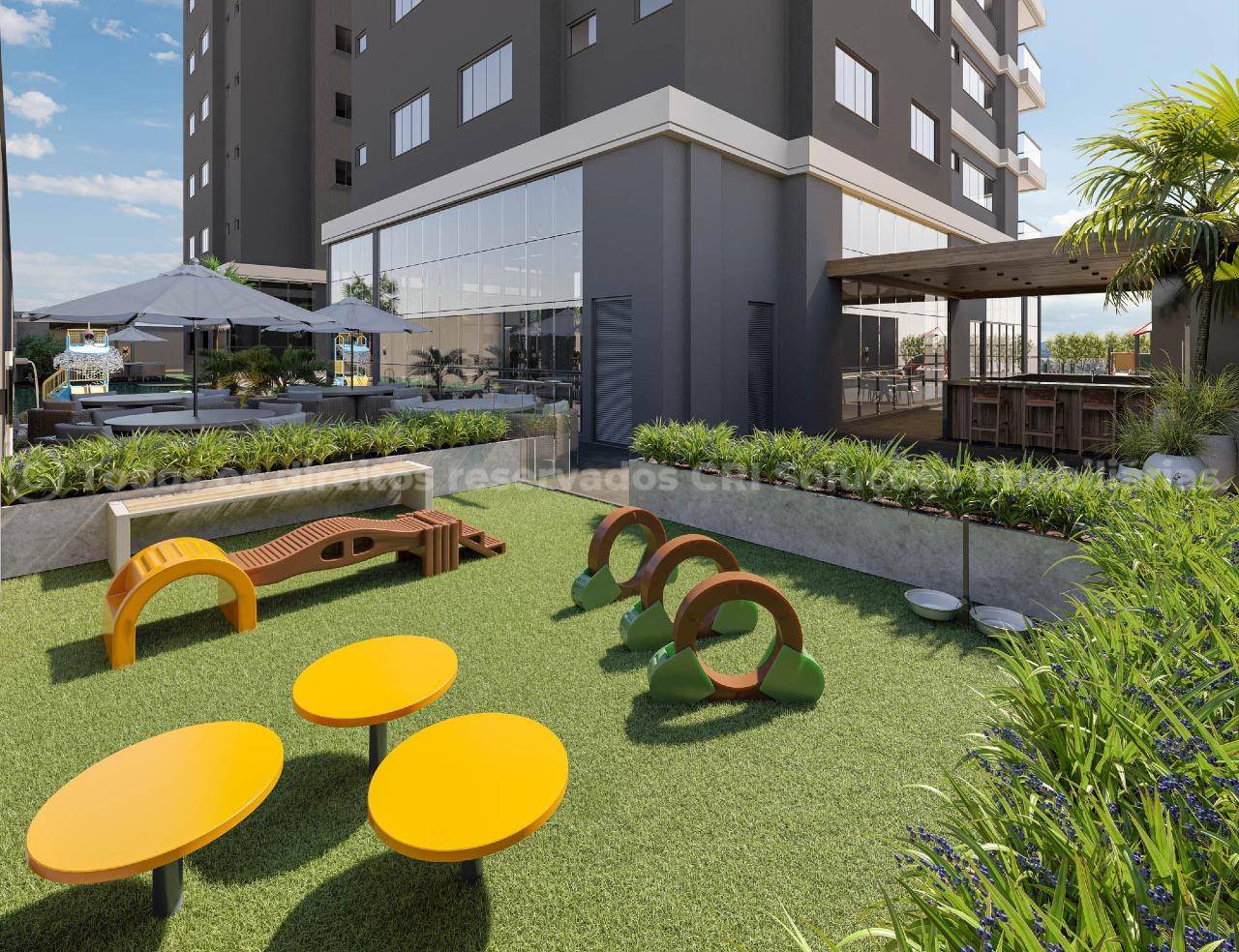 Foto do imóvel Apartamento 4 dormitórios sendo 2 suítes em construção a venda no Half Beach Towers na Meia Praia, Itapema