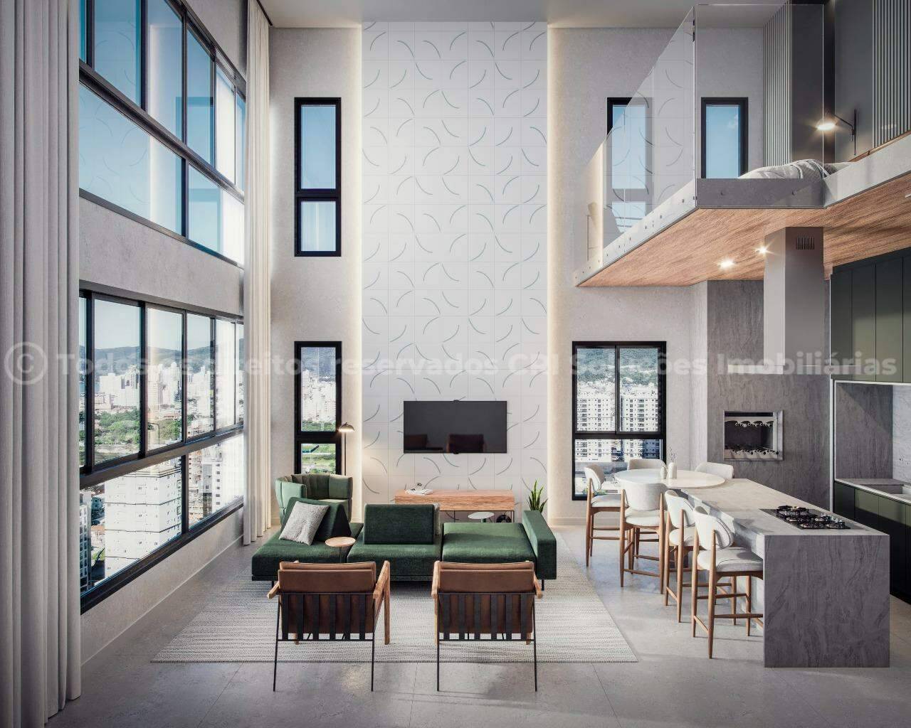 Foto do imóvel Apartamento no Edifício Plural em Porto Belo – 48m², 1 dormitório e lazer completo