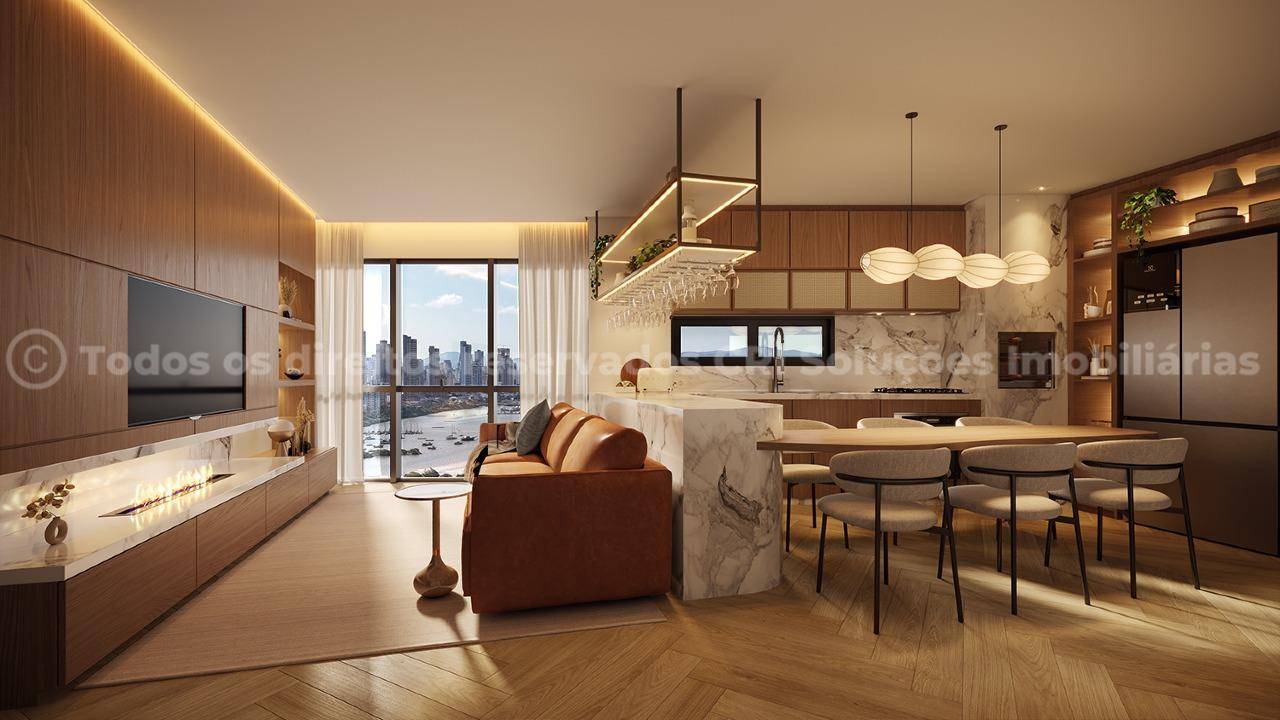Foto do imóvel Apartamento Trinity Tower 2 dormitórios sendo 1 suíte, 76,03 m², 1 vaga, Bairro Fazenda, Itajaí