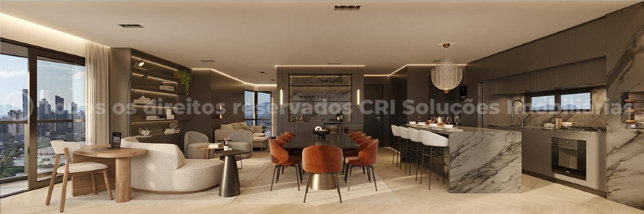 Foto do imóvel Apartamento Trinity Tower 2 dormitórios sendo 1 suíte, 76,03 m², 1 vaga, Bairro Fazenda, Itajaí