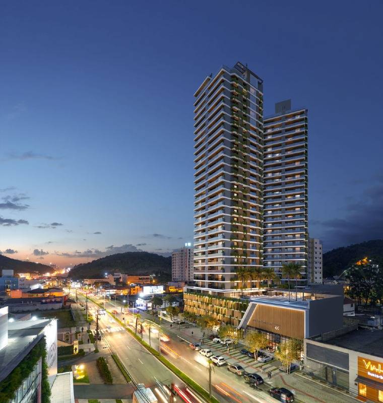 Foto do imóvel Apartamento a venda na Planta com 02 Quartos no Artefacto Towers na Praia Brava