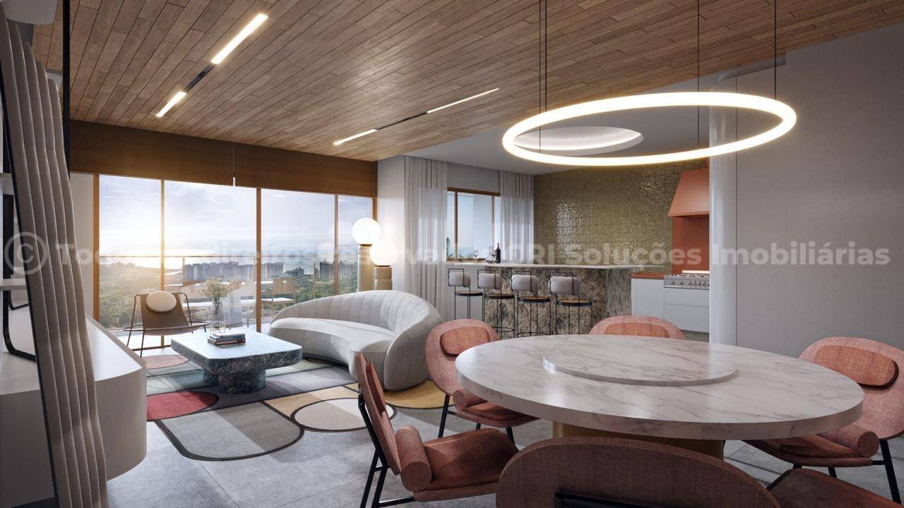 Foto do imóvel Apartamento com vista para o mar no 22º andar, 121 m², 3 quartos, 1 suíte, 3 banheiros e 2 vagas de garagem. Conforto, exclusividade e localização pri