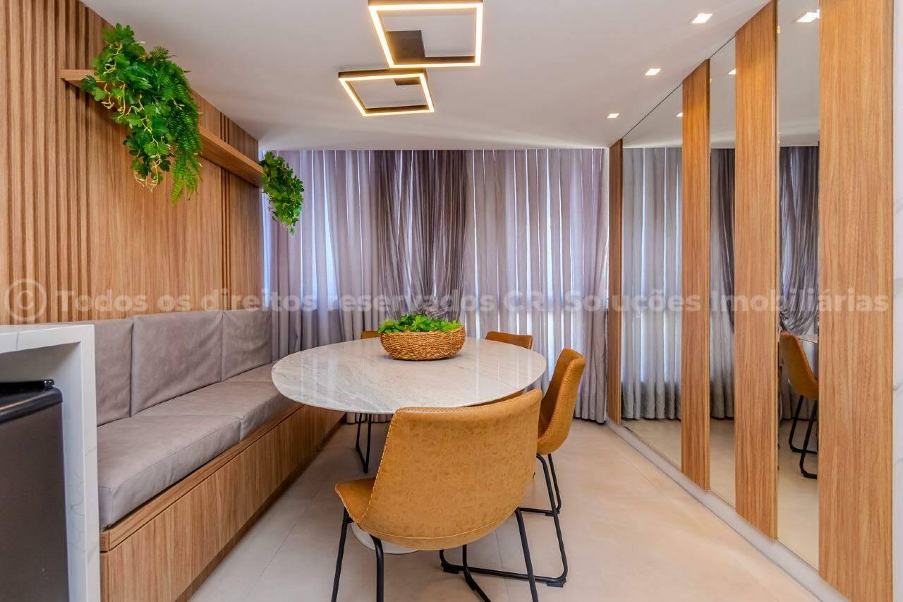 Foto do imóvel Apartamento Mobiliado com Vista para o Mar no Edifício Saint Tropez – 65m², 2 Quartos (1 Suíte), Lazer Completo e Garagem