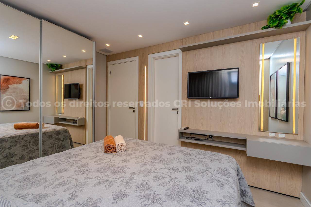 Foto do imóvel Apartamento Mobiliado com Vista para o Mar no Edifício Saint Tropez – 65m², 2 Quartos (1 Suíte), Lazer Completo e Garagem