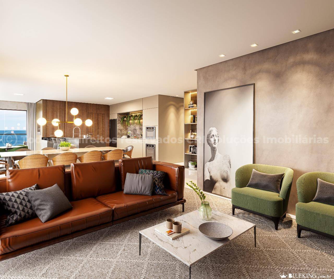 Foto do imóvel Apartamento a venda no Edificio Imperia Del Mare com 03 Quartos sendo 03 Suites em Itapema Meia Praia
